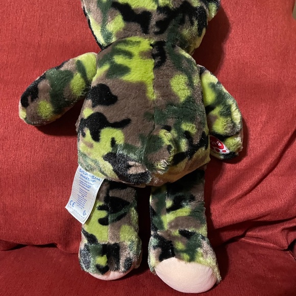 Build -A-Bear Camouflage Camo Bear - EUC - Picture 3 of 6